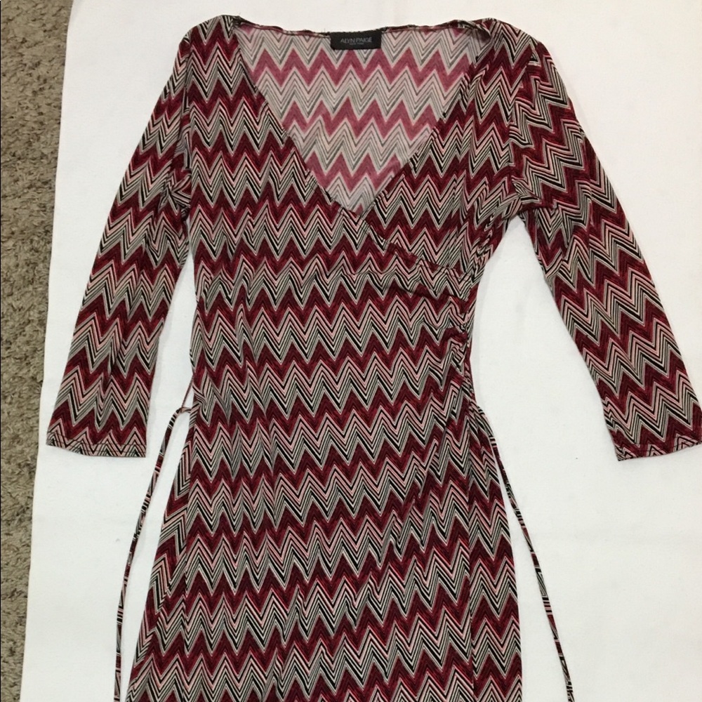 Alyn Paige Wrap Style Dress